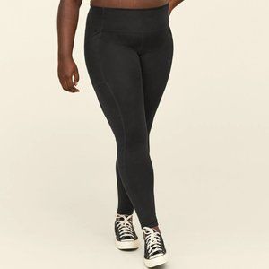 Girlfriend Collective Black Compressive Pocket Legging XL